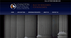 Desktop Screenshot of lexingtonnational.com